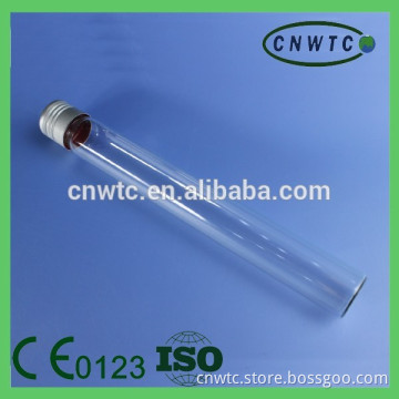 flat bottom glass tube